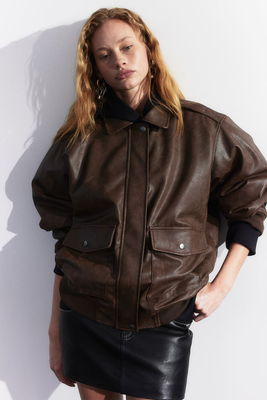 Coated Bomber Jacket from H&M