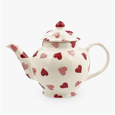 Pink Hearts Teapot from Emma Bridgewater