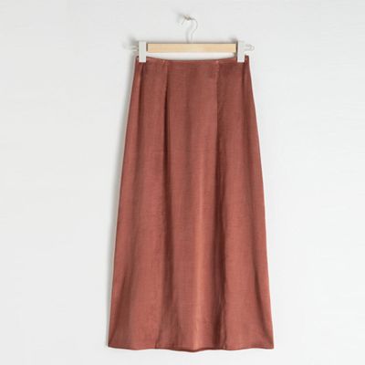 A-Lined Midi Skirt from & Other Stories