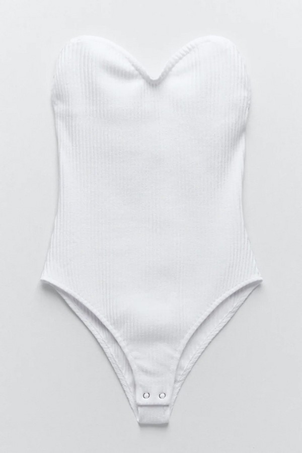 Ribbed Bodysuit from Zara