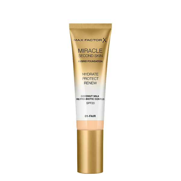 Miracle Touch Second Skin Hydrating Foundation With SPF 20 from Max Factor