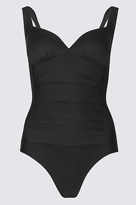 Secret Slimming™ Plunge Swimsuit from Marks & Spencer