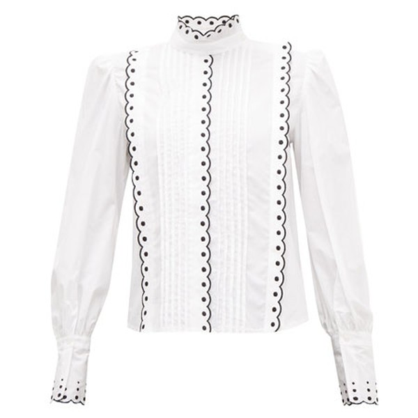 Scalloped Cotton Blouse from See By Chloe