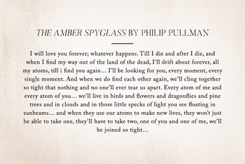 The Amber Spyglass by Philip Pullman