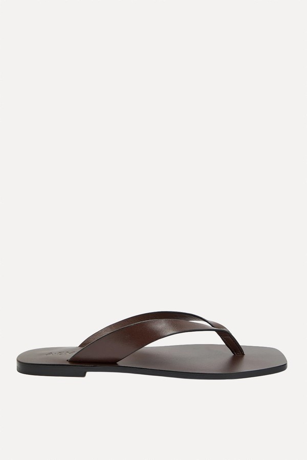 Kinto Leather Flip Flops from A.EMERY