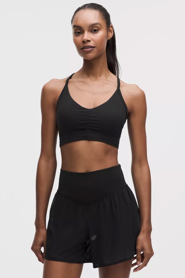 Flow Y Ruched Bra Light Support