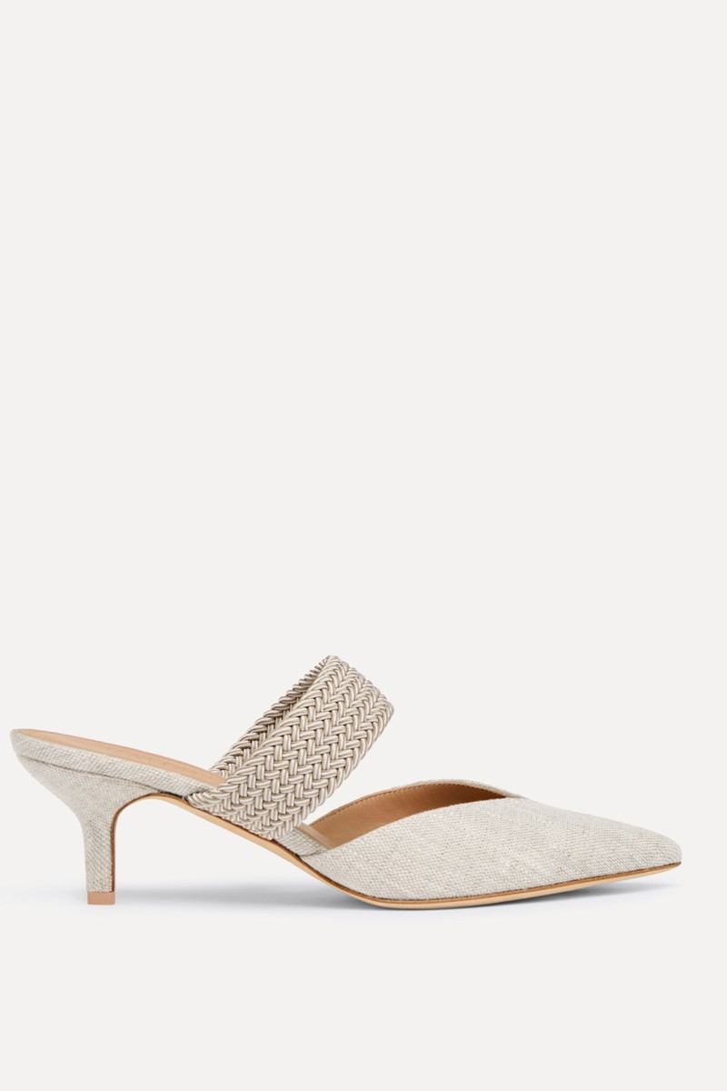 Maisie 45 Linen Mules