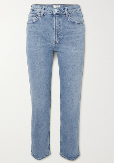 + NET SUSTAIN Wilder Mid-Rise Organic Straight-Leg Jeans from AGOLDE