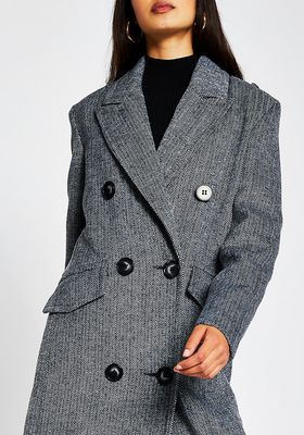 Long Line Double Breasted Coat