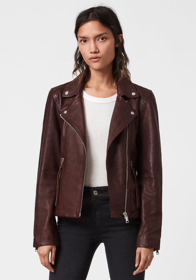 Dalby Leather Biker Jacket