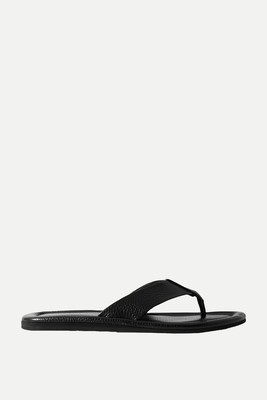 Cooper Leather Flip Flops from Proenza Schouler