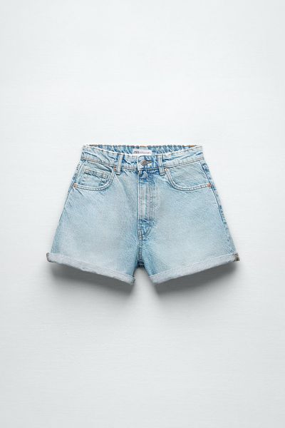 Mom Fit Bermuda Shorts from Zara