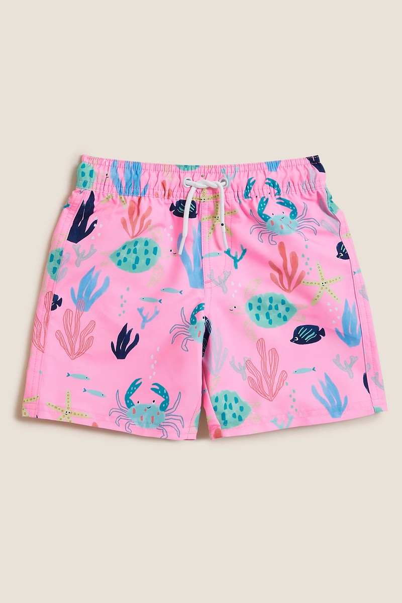 Under The Sea Print Swim Shorts from Marks & Spencer