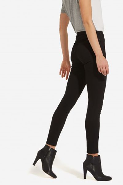 High Skinny Jeans In Rinsewash