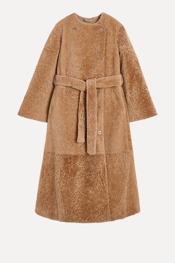 Sandria Shearling Coat from By Malene Birger