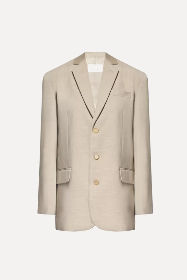 Gelso Oversized Woven Jacket from The Frankie Shop
