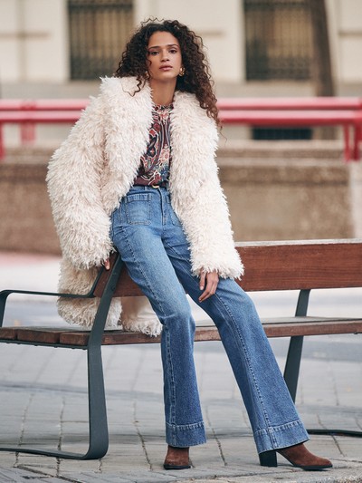  Faux Fur Jacket