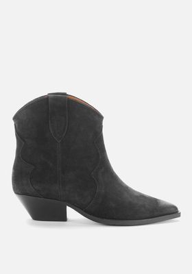Dewina Leather Western Boots from Isabel Marant