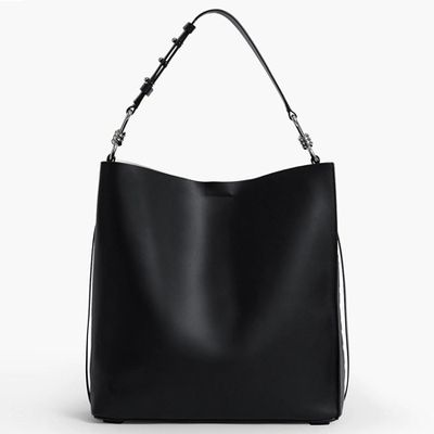 Nina North South Leather Tote Bag from All Saints
