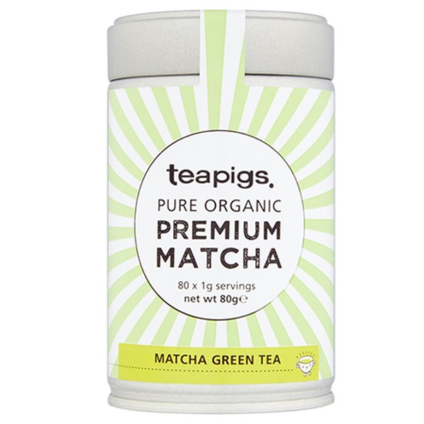 Pure Organic Premium Matcha Green Tea from Teapigs