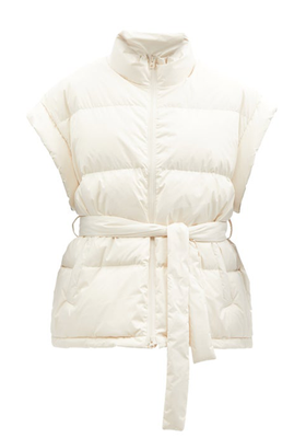 Aspen Belted Down Gilet from The Frankie Shop