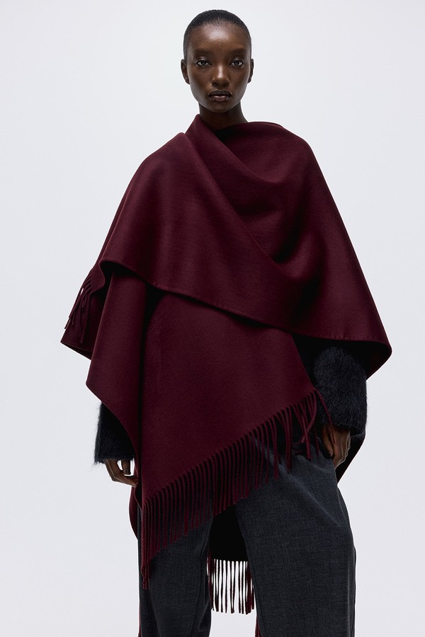 Handmade Wool-Blend Cape from H&M