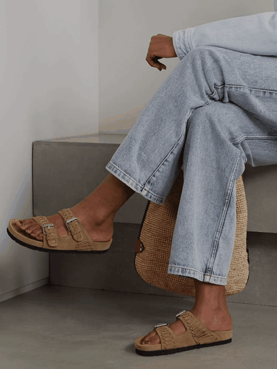 The Round Up: Double-Strap Sandals