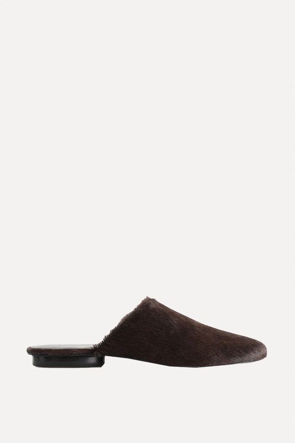 Pony Hair Mules  from COS