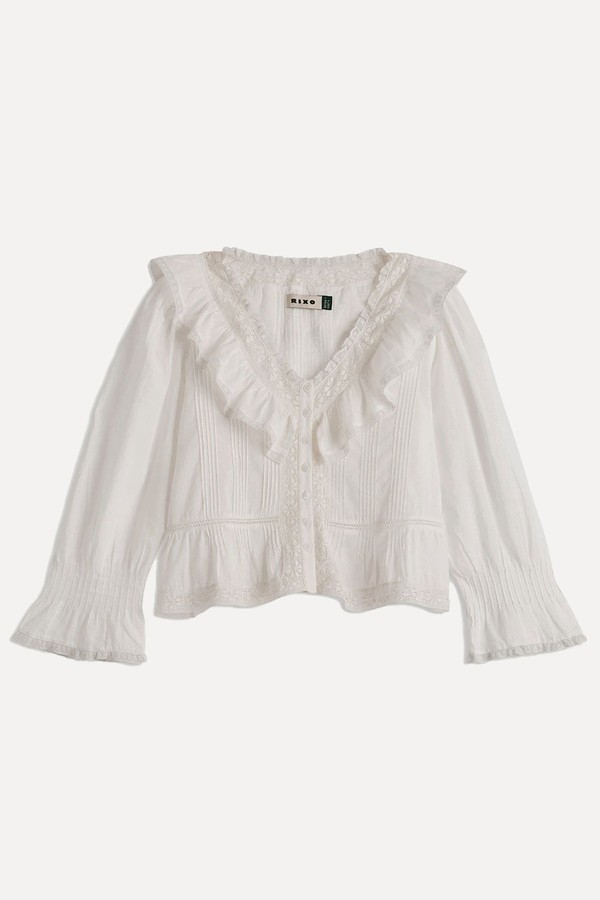 Solene Cotton Blouse from RIXO