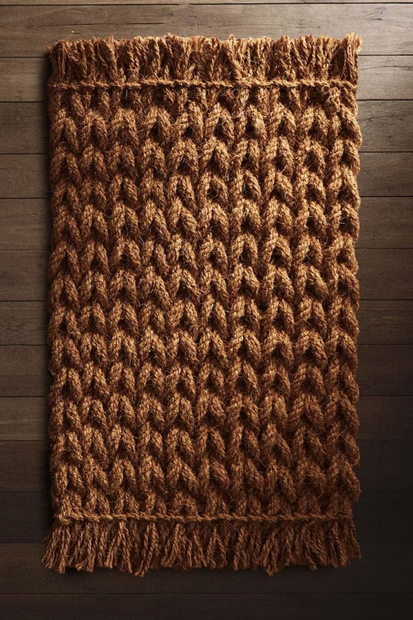 Rectangular Coconut Doormat from Palais
