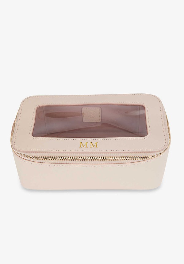 Personalised Cali Leather Make Up Box from HA Designs