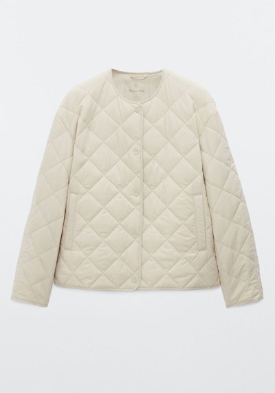 Short Quilted Jacket from Massimo Dutti 