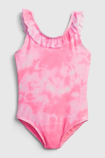 Recycled Ruffle Swim One-Piece from GAP