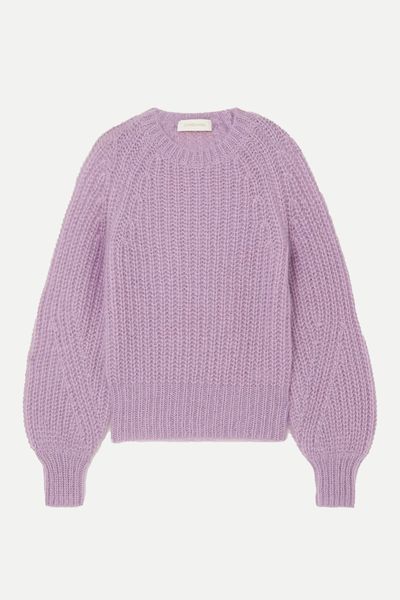 Ribbed Mohair-Blend Sweater from Zimmerman