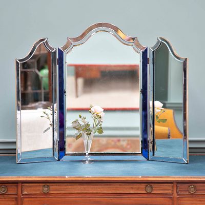 Art Deco Tabletop Dressing Mirror from Max Rollitt