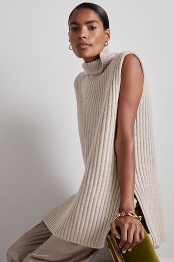 Atelier Wool-Blend Buttoned-Sleeve Jumper With Cashmere