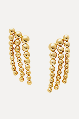 Articulated 18kt Gold Vermeil Drop Earrings from Missoma