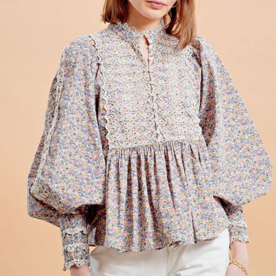 20 Floral Blouses To Wear Now