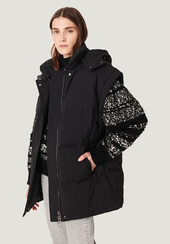 Rove Oversized Hooded Puffer Vest from Iro 