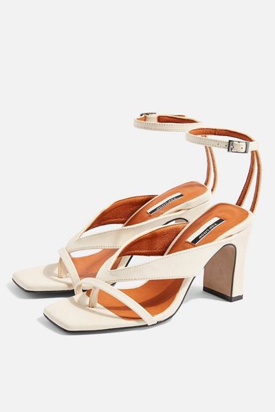 Reid Vegan Stone Strappy Sandals