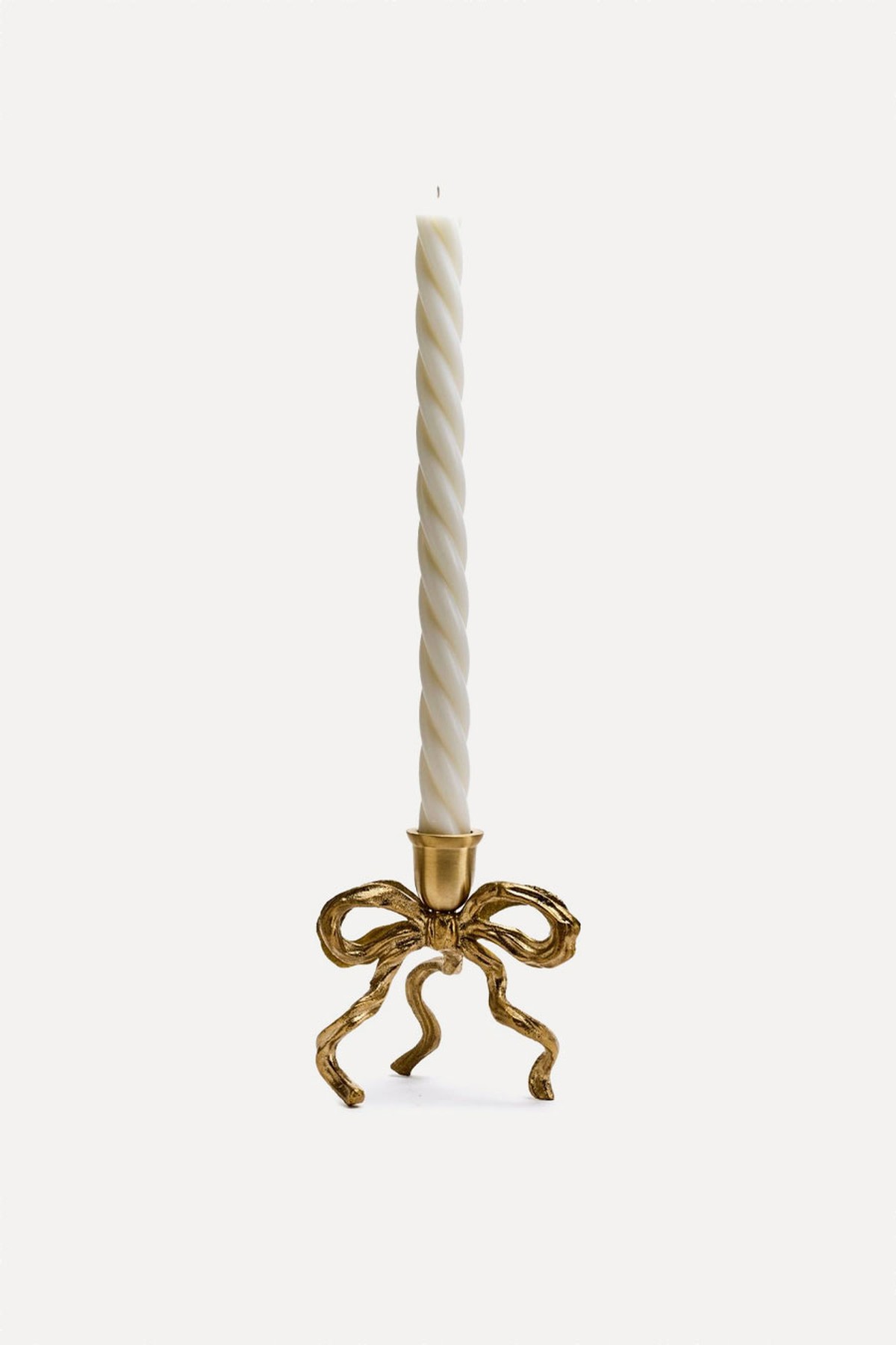 Brass Bow Candle Holder from Love Ally