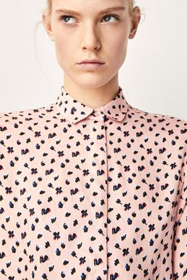 Floral Print Shirt from Massimo Dutti