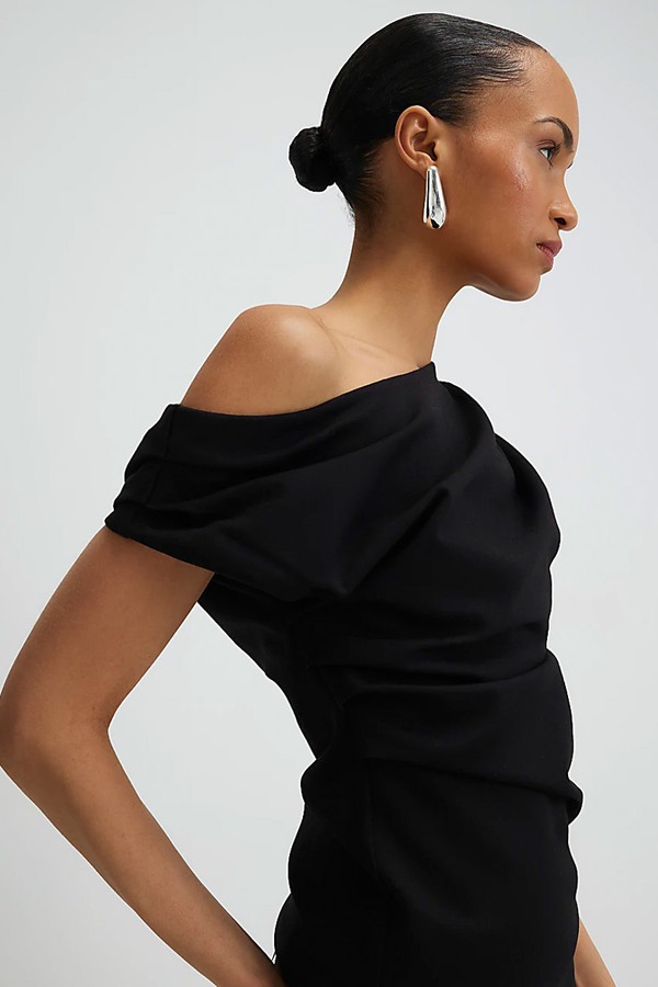 Stretch Sleeveless Drape Top from River Island