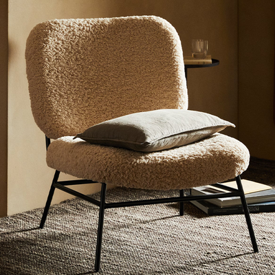 Faux-Shearling Chair from Zara