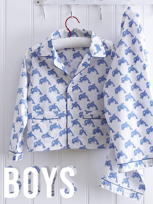 Dolphin Pyjamas from Cologne & Cotton