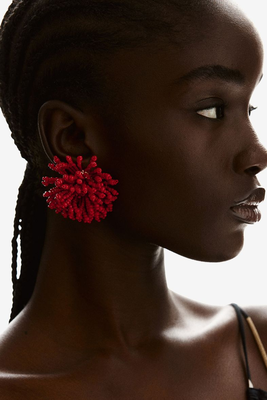 Glass Bead Earrings from H&M
