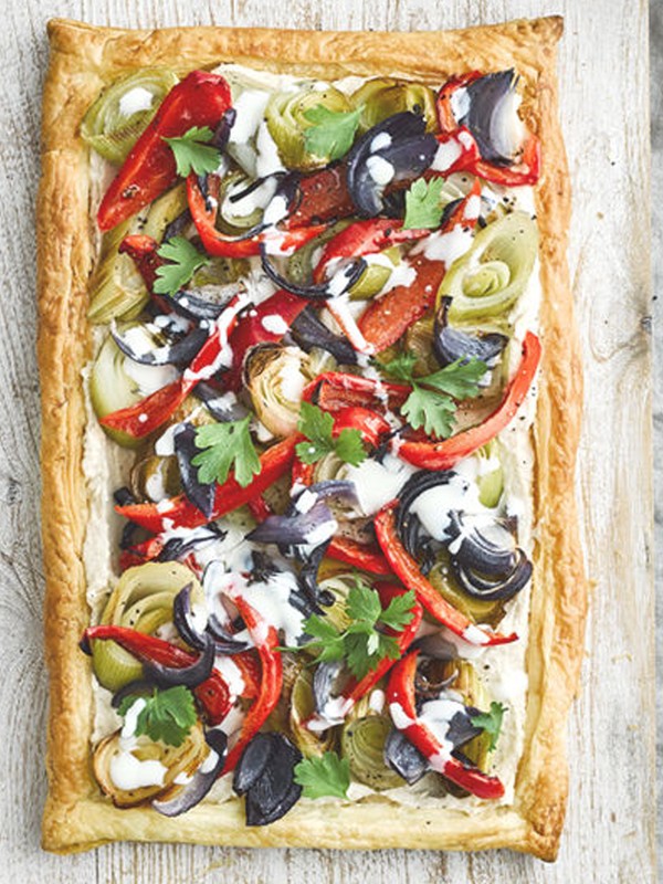 Roasted Vegetable Tart