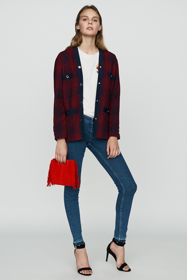 Vero Knit Tweed Jacket