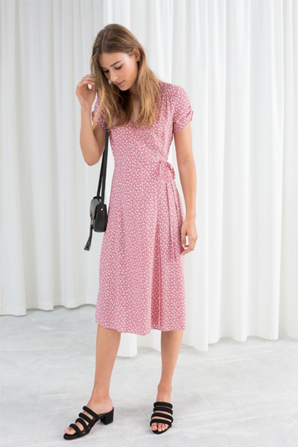 Floral Printed Wrap Dress from & Other Stories