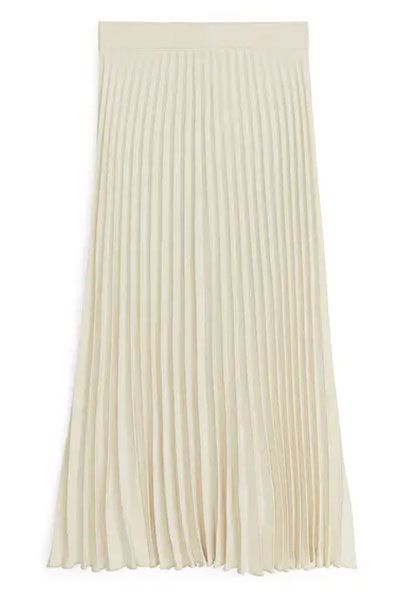 Pleated Crepe Skirt from Arket